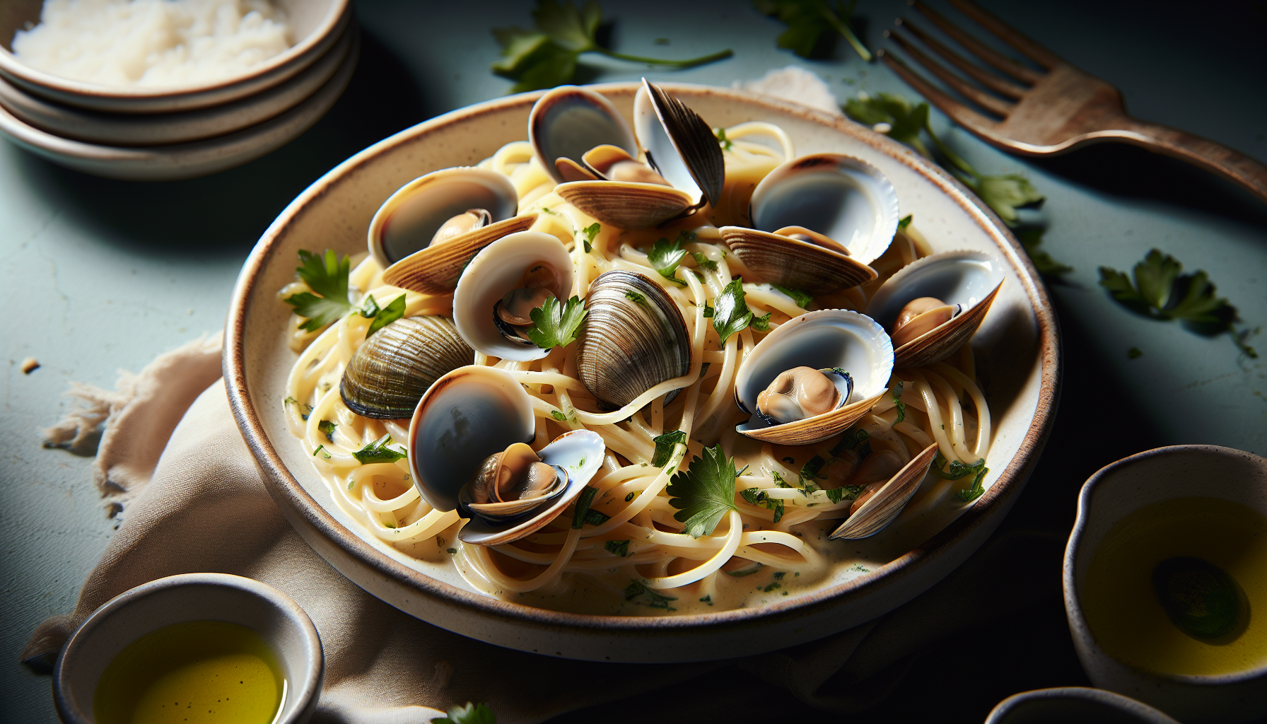 spaghetti con vongole